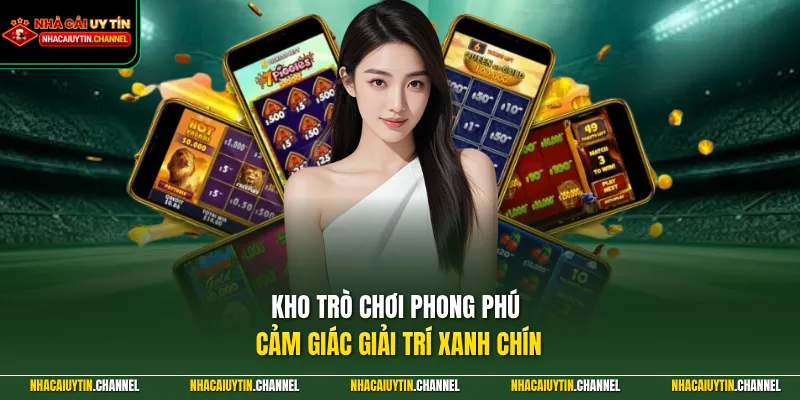 FABET - Điểm Đến Vàng Dành Cho Người Chơi Chuyên Nghiệp 5 Kho trò chơi phong phú cảm giác giải trí xanh chín